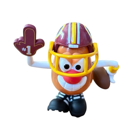 WASHINGTON REDSKINS MR. POTATO HEAD SPORTS SPUDS 2010 Vintage NFL Football - Picture 1 of 5